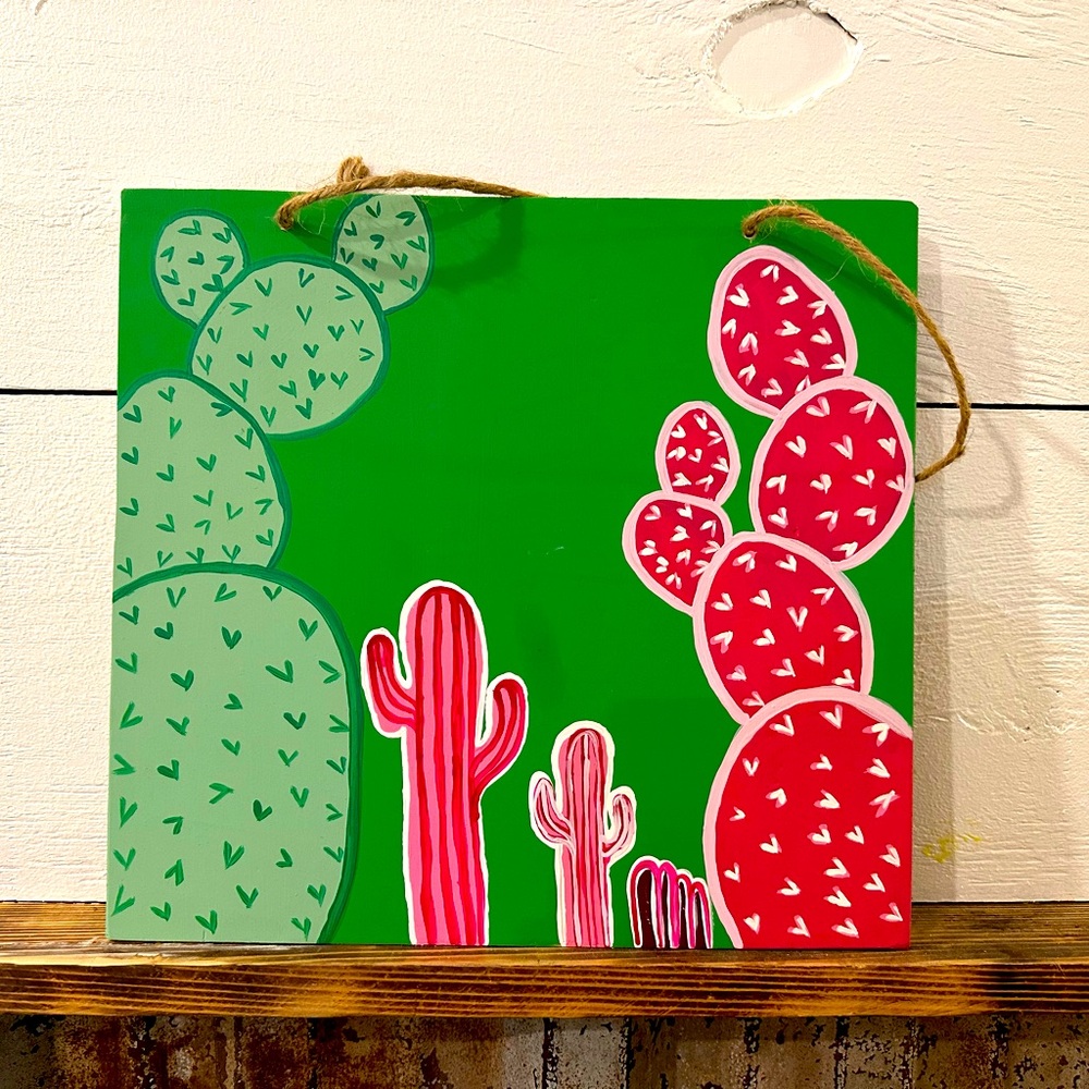 Cute wood painted door sign… or just decor for your house
